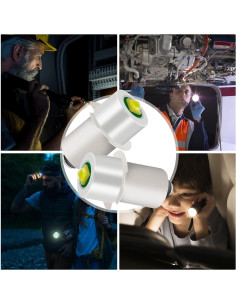 Paquete de 3 Bombillas LED YAFIYGI P13.5S 3W 247LM 6-24V 2