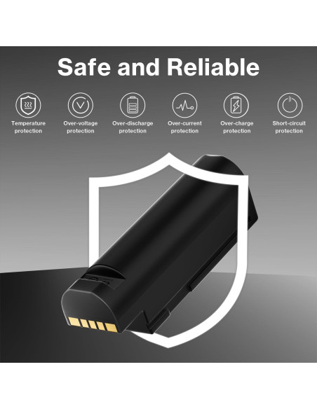 Batería de Reemplazo Zebra DS3678 DS3600 LI3678 81.9g