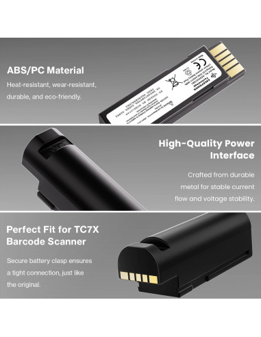 Batería de Reemplazo Zebra DS3678 DS3600 LI3678 81.9g