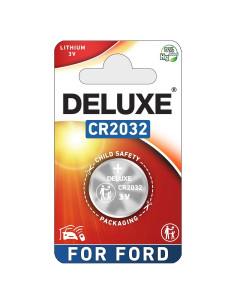Batería CR2032 para Llave Remota Ford Deluxe - Fácil Instalación