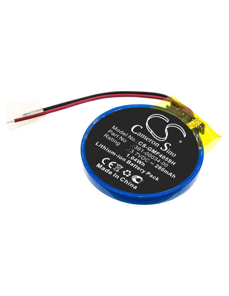 Batería de Reemplazo Estry 280mAh para Forerunner 405/410