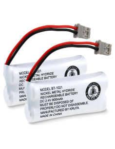 Batería Recargable Kruta BT-1021 2.4V 800mAh para Teléfono Inalámbrico