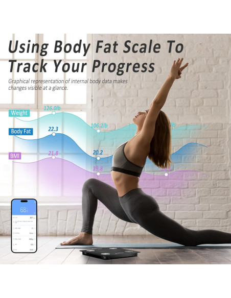 Báscula Inteligente BalanceFrom Digital 181 kg Bluetooth IMC