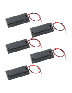 Soporte de Batería AAA DIYmalls con Interruptor ON/OFF - 5 Piezas