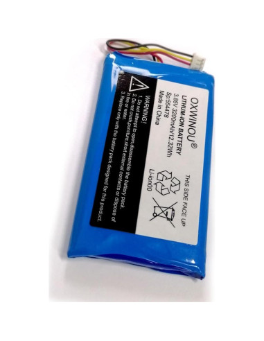 Batería de Reemplazo OWXINOU para Monitor Bebé DXR-8 Pro 3200mAh