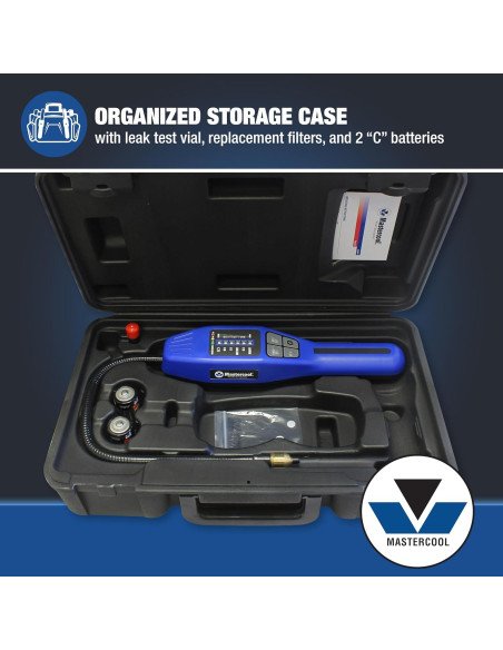 Detector de Fugas de Refrigerante Mastercool 55900 Intellasense II