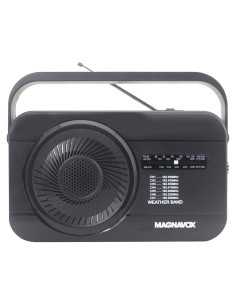 Radio Meteorológica Magnavox MR4181W AM/FM Portátil 0.54kg