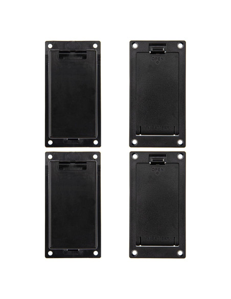 4 Cajas de Batería 9V Yootones para Guitarra y Bajo Activo