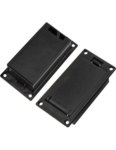 4 Cajas de Batería 9V Yootones para Guitarra y Bajo Activo