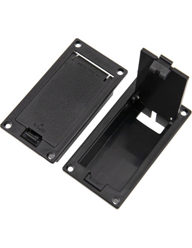 4 Cajas de Batería 9V Yootones para Guitarra y Bajo Activo