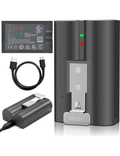 Batería V4 CQCBD para Cámara de Timbre Ring 2 3 4 Recargable 2