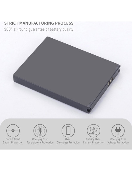 Batería de Litio-ion HBL6300 para Escáner Urovo i6200 3800mAh