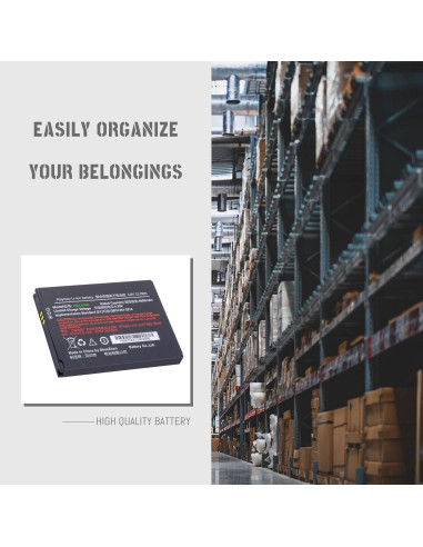 Batería de Litio-ion HBL6300 para Escáner Urovo i6200 3800mAh