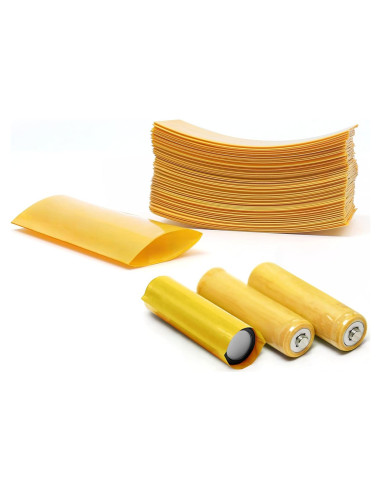100 Fundas Termocontraíbles Aislantes para Batería 21700