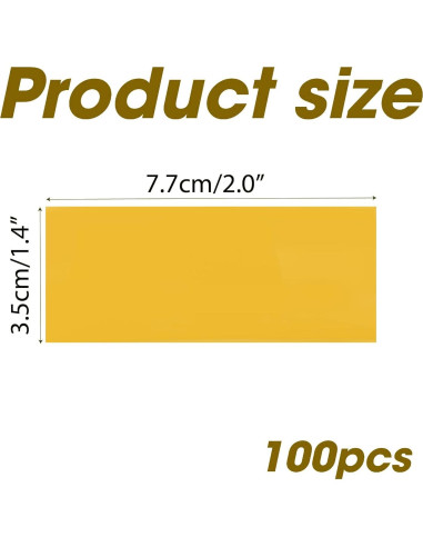 100 Fundas Termocontraíbles Aislantes para Batería 21700