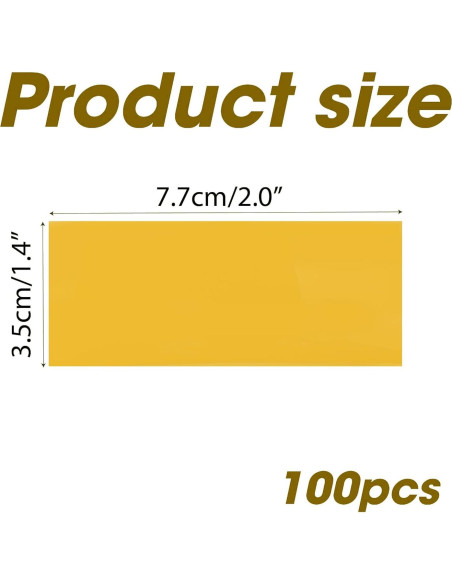 100 Fundas Termocontraíbles Aislantes para Batería 21700