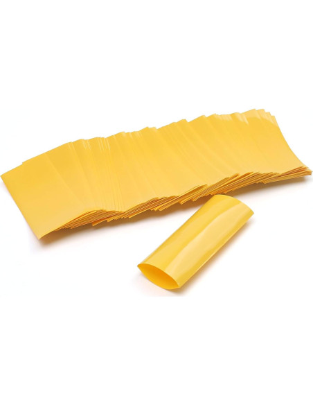 100 Fundas Termocontraíbles Aislantes para Batería 21700