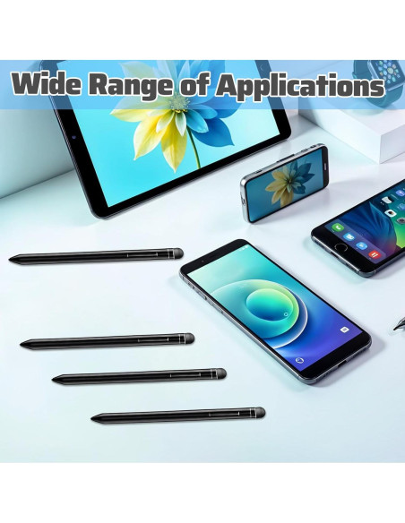 30 Puntas de Goma para Stylus JIYIN - 0.51 cm y 0.71 cm