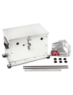 Kit de Reubicación de Caja de Batería Aluminio CNRAQR Grupo 27