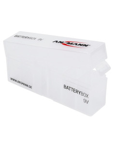Estuche de Baterías ANSMANN para 6 Baterías Recargables 9V