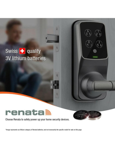 Baterías de Litio Renata CR1216 - 5 Unidades 3V 30mAh