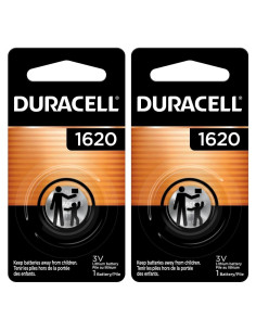 Batería de Litio Duracell 1620 3V - Paquete de 1 para Relojes y Dispositivos