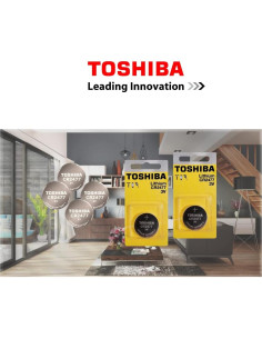 Batería de Moneda de Litio Toshiba CR2477 3V 620mAh 2