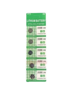 5 Baterías de Litio CR1225 3V - Alta Capacidad y Duración