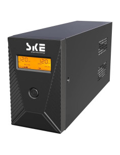 UPS 600VA SKE SK600 con Batería Leoch y LCD Inteligente