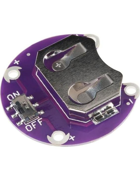 Soporte de Batería CR2032 ShillehTek | Módulo de Montaje | Paquete de 3