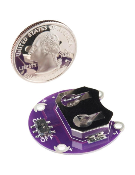 Soporte de Batería CR2032 ShillehTek | Módulo de Montaje | Paquete de 3