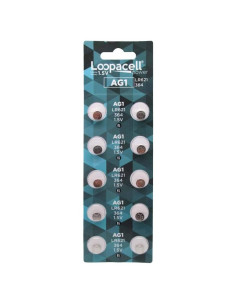 Baterías alcalinas Loopacell AG1 - Paquete de 50 unidades