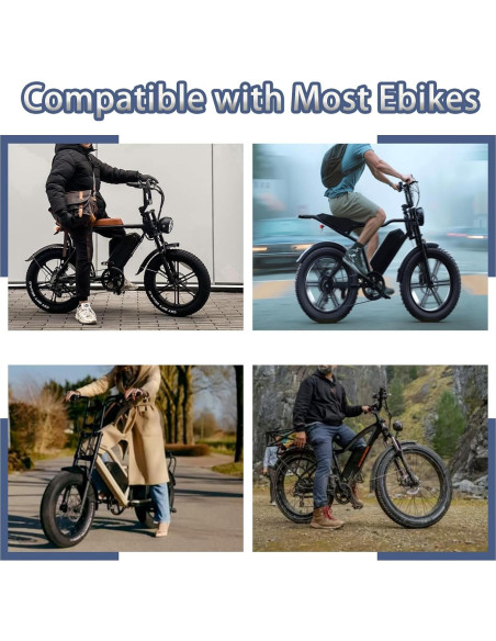 Batería de Ebike 48V 10Ah Cefito con Cargador Rápido 2A