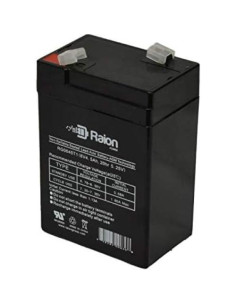 Batería de Emergencia Raion Power RG0645T1 6V 4.5Ah Pack de 2 2