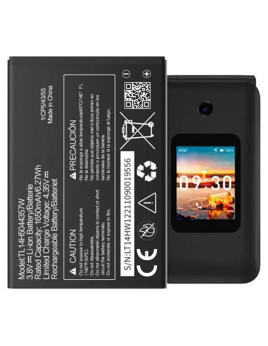 Batería de Reemplazo ITMBET TL14H5044357W 1650mAh para AT&T Cingular Flip IV