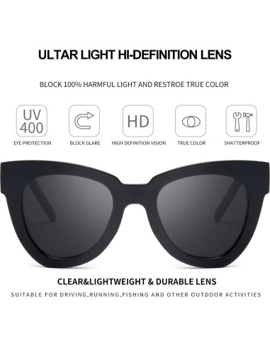 Gafas de sol retro Dollger ojo de gato UV400 para mujer