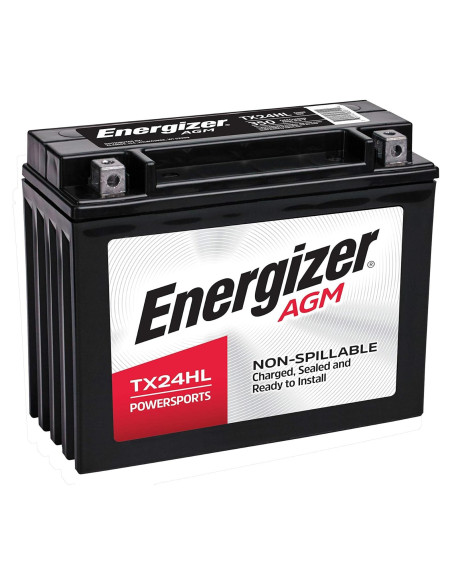 Batería AGM Energizer TX24HL 12V 21Ah para Motocicletas y ATV