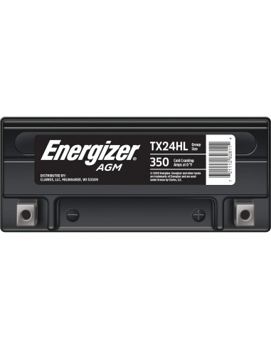 Batería AGM Energizer TX24HL 12V 21Ah para Motocicletas y ATV