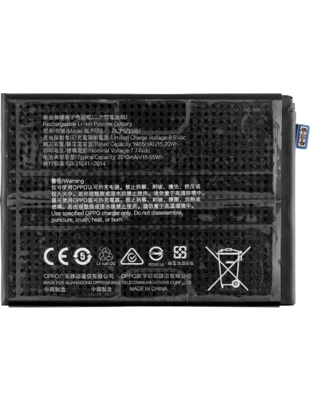 Batería Recargable BLP789 para Oppo Reno4, Pro, SE, X3 Lite