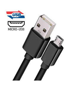 Cargador de Pared Rápido UrbanX 15W con Cable Micro USB 6 pies 2