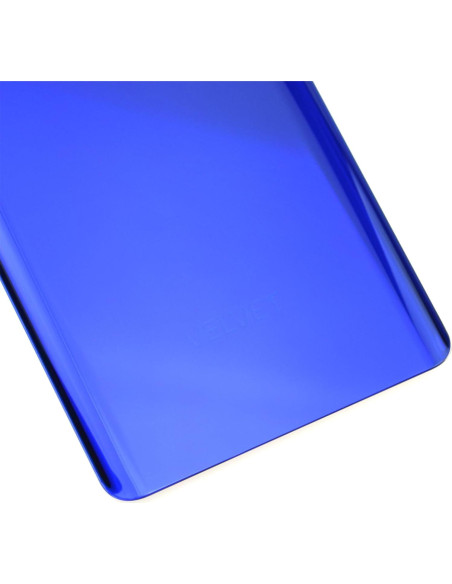 Cubierta Trasera de Vidrio Azul Aurora LG Velvet 5G con Adhesivo