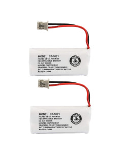 Batería Recargable Uniden BT-1021 para Teléfono Inalámbrico (2 Pzas)