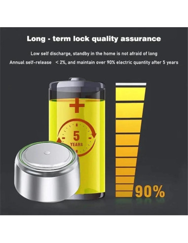 10 Piezas Baterías AG10 LR54 1.55V para Reloj Genérico