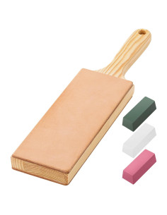 Kit de Afilar de Cuero Doble Cara Angerstone 36.3x7.6cm
