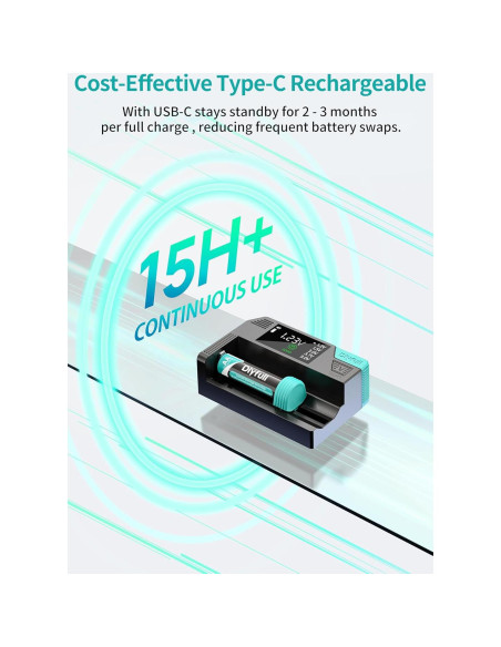Probador de Baterías Digital Dlypow DB1 con Pantalla LCD