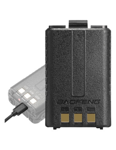 Batería Recargable USB-C 1800mAh BAOFENG BL-5 para UV-5R