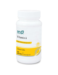 Vitamina A Klaire Labs 25000 UI - Aceite de Hígado de Pescado