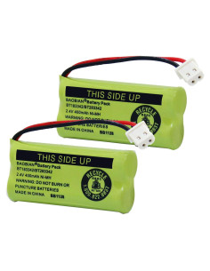Batería Recargable Inalámbrica BAOBIAN BT183342 2 Paquete 2.4V 400mAh