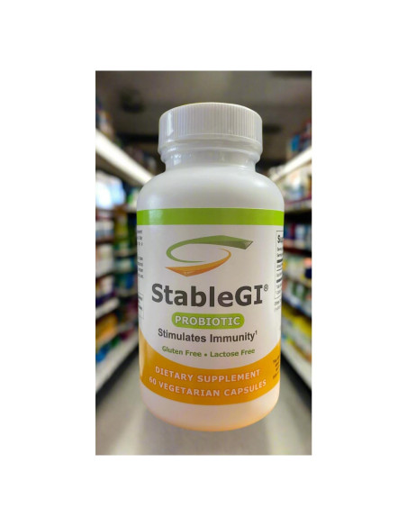 Suplemento Probiotico StableGI - Saccharomyces Boulardii 60 Cápsulas Vegetarianas