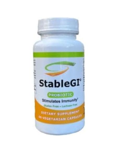 Suplemento Probiotico StableGI - Saccharomyces Boulardii 60 Cápsulas Vegetarianas